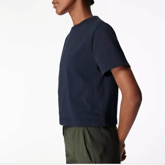 New Sweaty Betty short sleeve boxy top - Picture 2 of 6